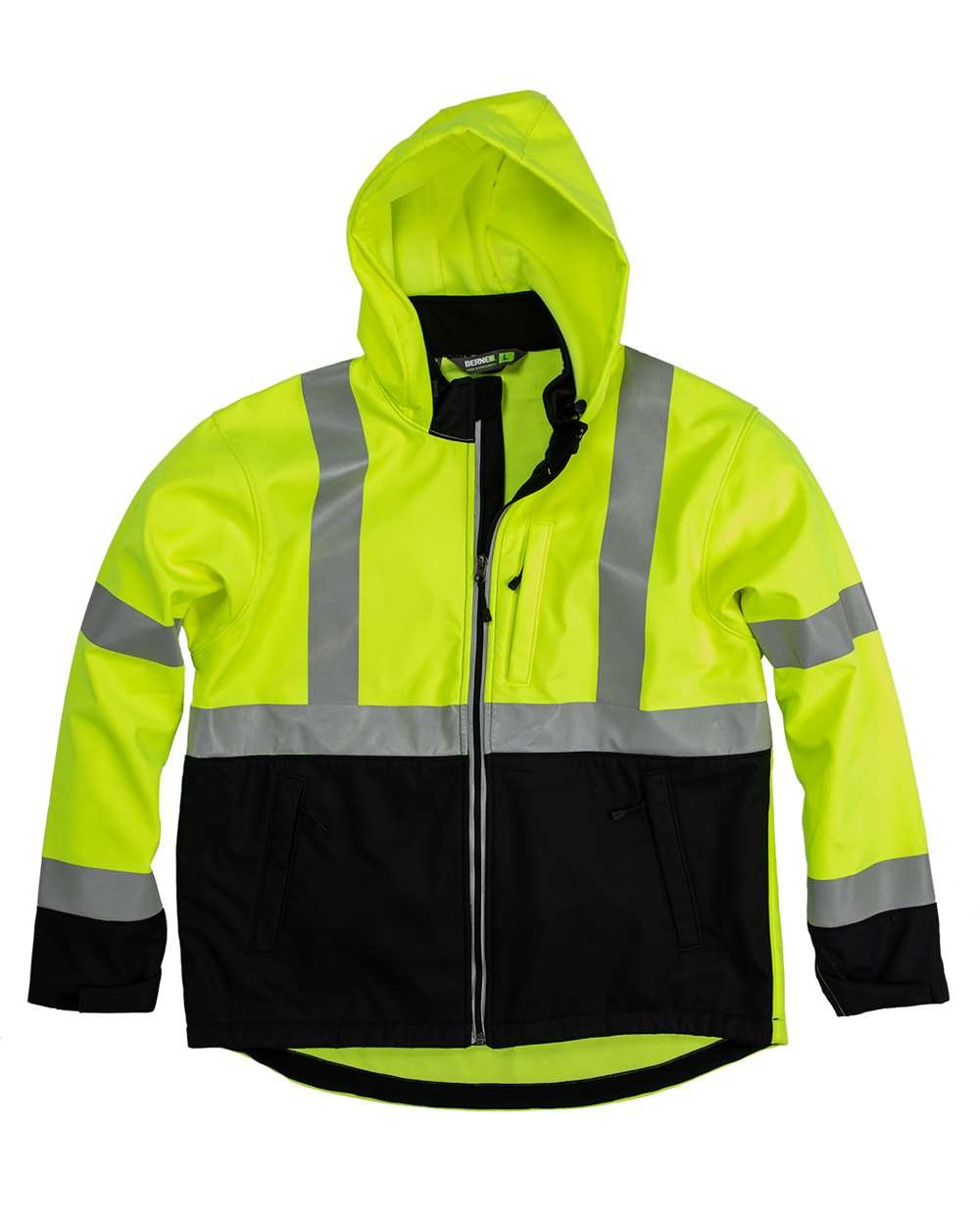 Berne Hi Vis Thermal Lined Full Zip Hoodie