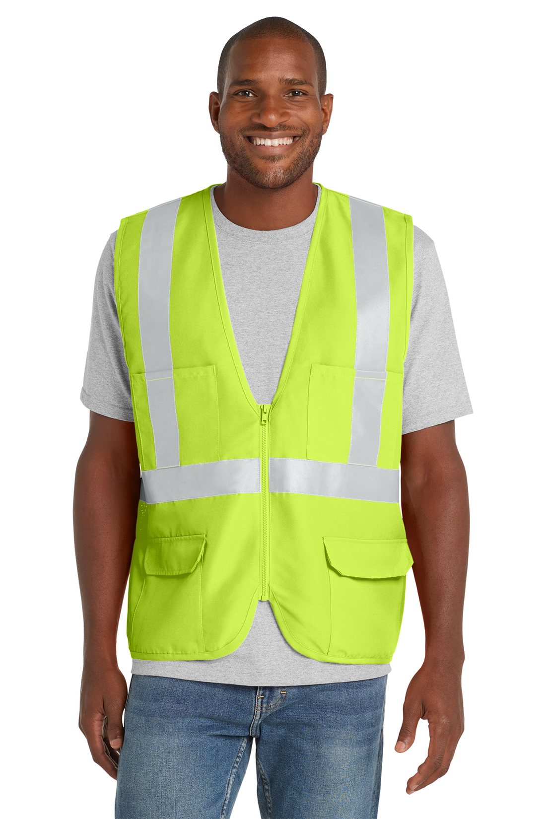 CornerStone ANSI Class 2 Mesh Back Safety Vest