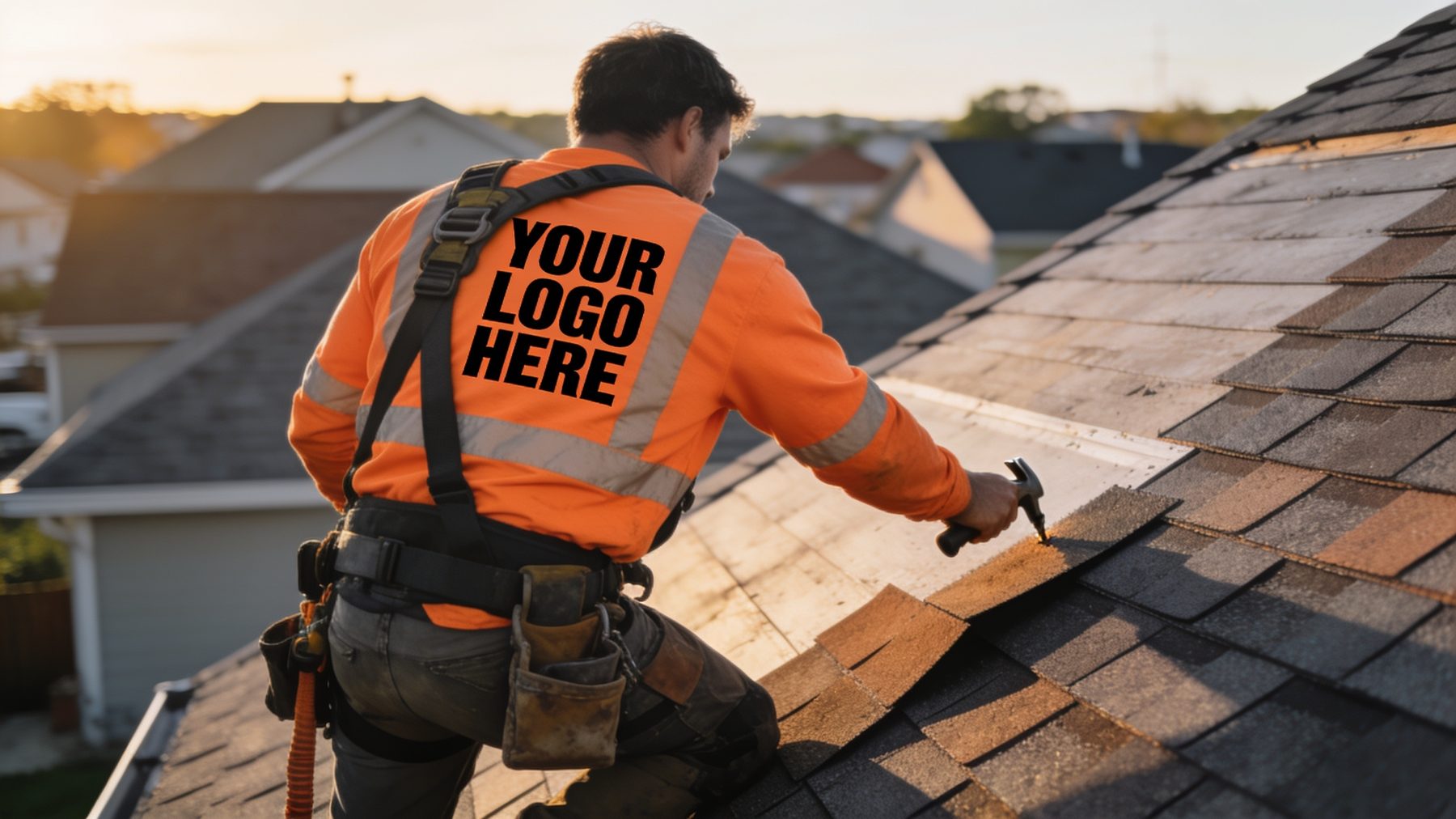 Custom Roofing Company Shirts